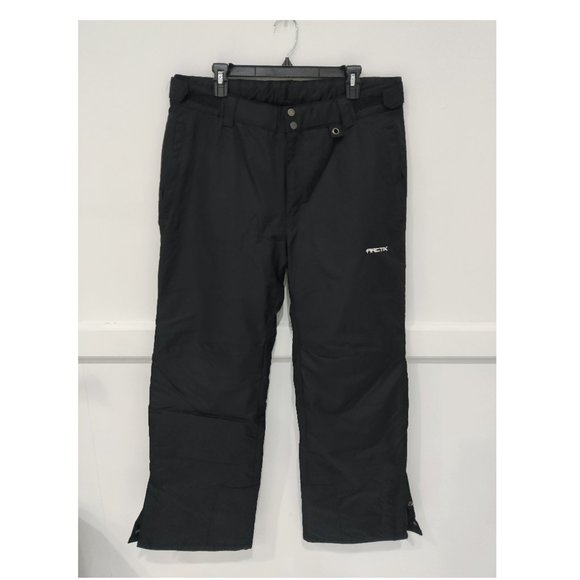NWoT ArctiX Men's Mountain Insulated Ski Snowboard Pants Size L Black $75 CC152 - Picture 1 of 2